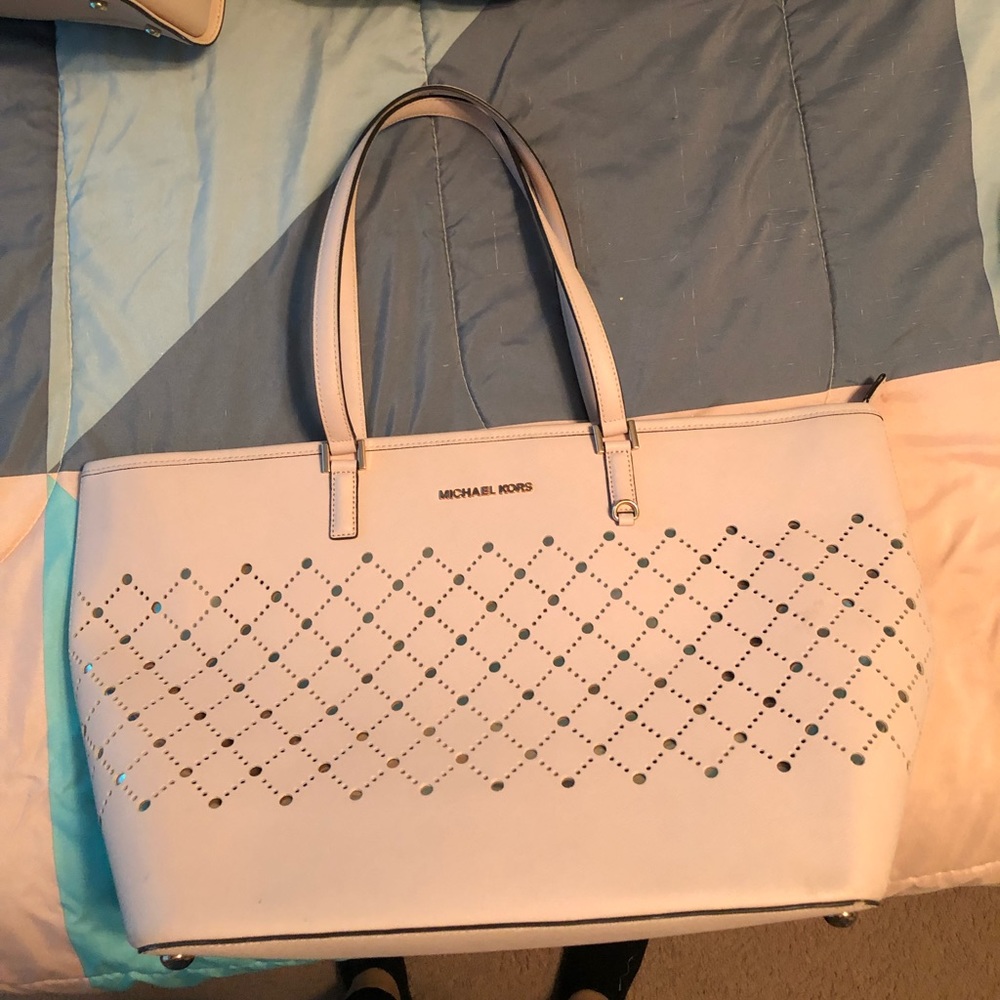 Light pink Michael kors tote